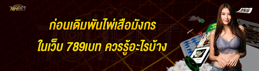 ก่อนเดิมพันไพ่เสือมังกรในเว็บ 789เบท ควรรู้อะไรบ้าง