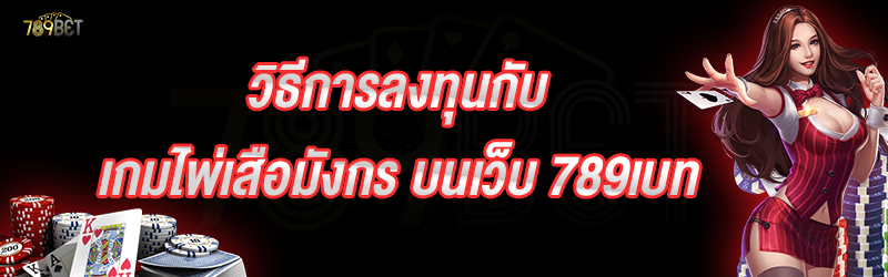 วิธีการลงทุนกับเกมไพ่เสือมังกร บนเว็บ 789เบท